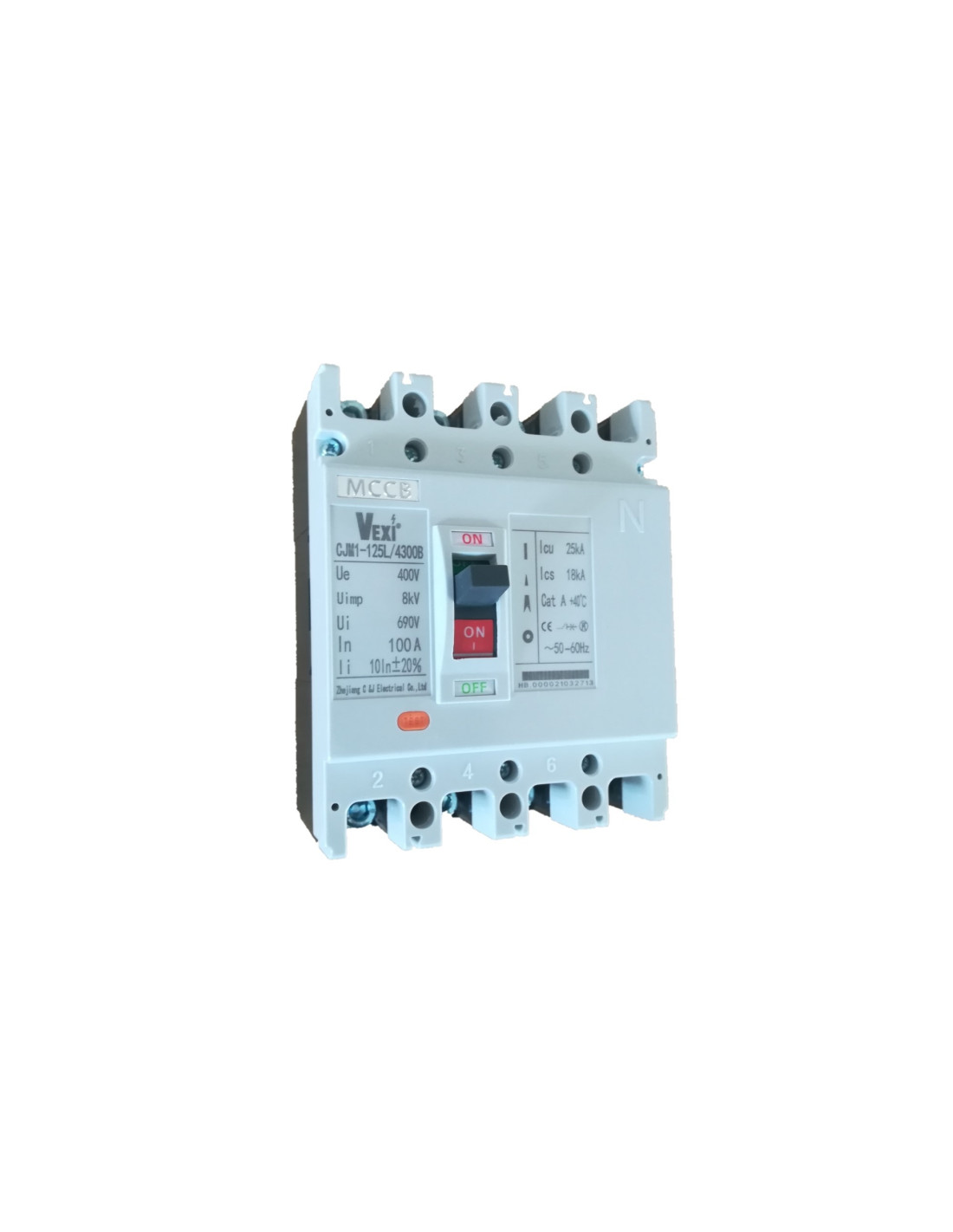 Interruptores automáticos en caja moldeada